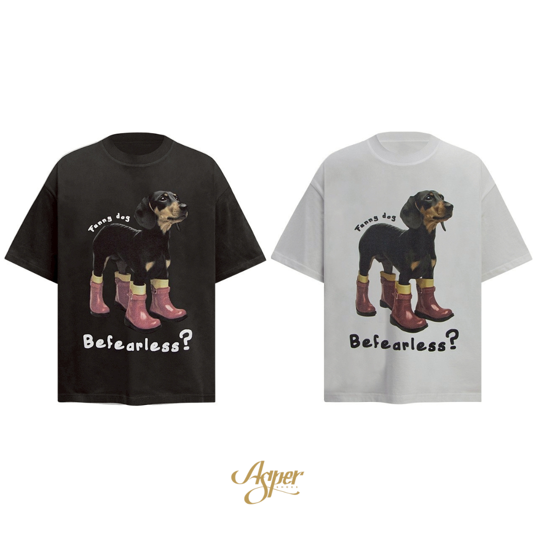 SBG 長腿臘腸短T V0022