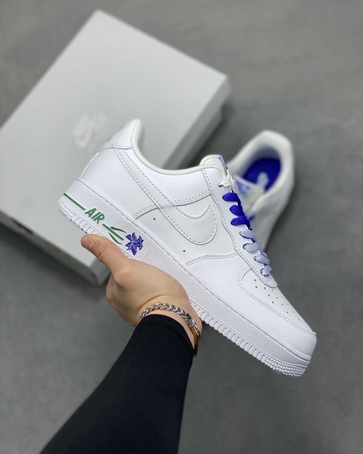 【逢甲 FUZZY】W Nike Air Force 1 "Persian Violet" 紫芳草 鳶尾花 IF0498-101