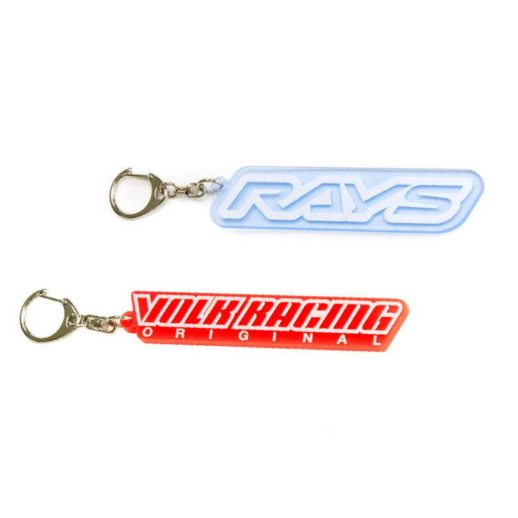 RAYS 螢光霓虹鑰匙圈