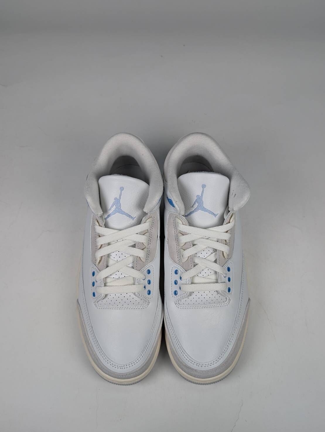 微瑕疵-右腳內側破皮 CT8532-101 M9 Air Jordan 3 "Lucky Shorts" 幸運短褲 白藍 男鞋