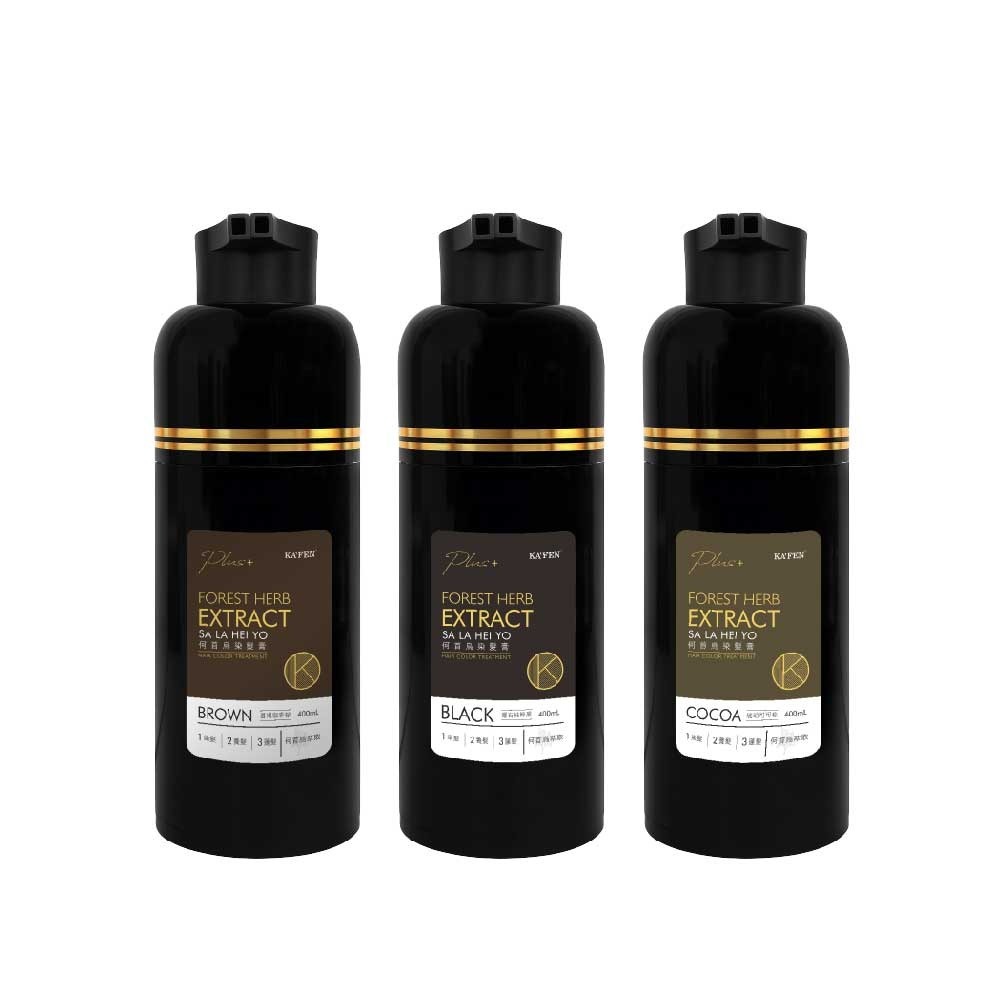 KA'FEN 何首烏染髮膏Plus+系列 (400ml) - 3款選擇