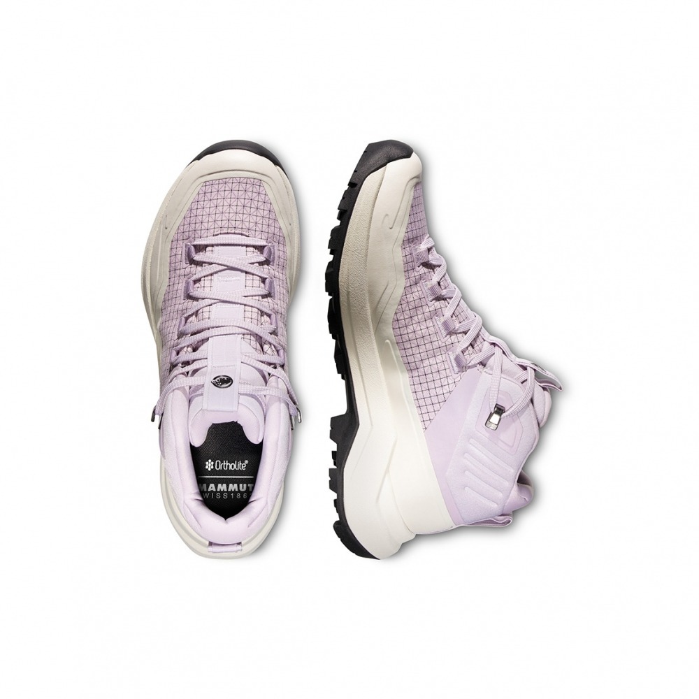 MAMMUT 長毛象 Sertig III Mid GTX Women 女款 GTX防水中筒健行鞋 紫風輪/白月光 #3030-05580 [HappyOutdoor]