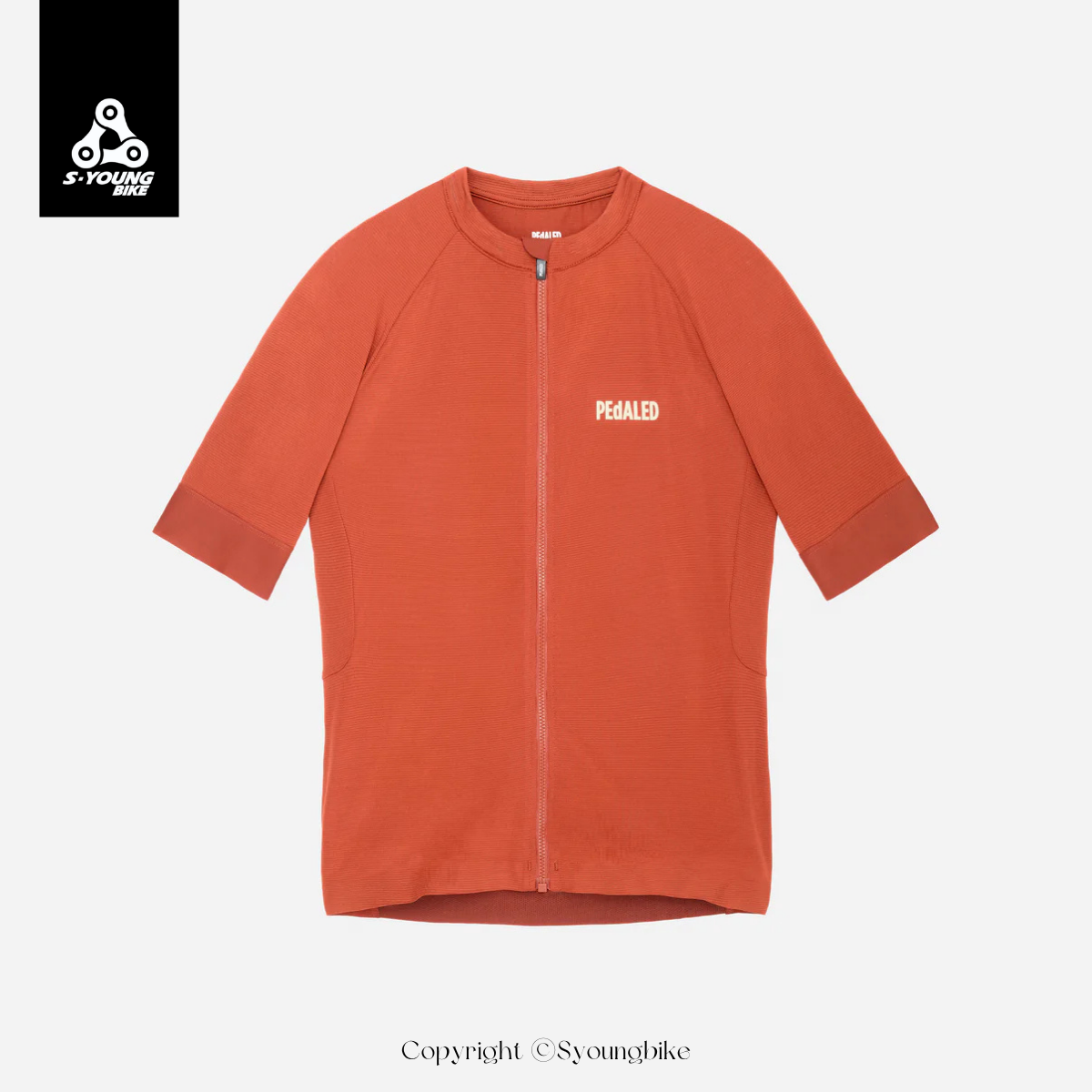 【PEdALED】W's Element Lightweight Jersey 女短袖車衣 / Brick Red