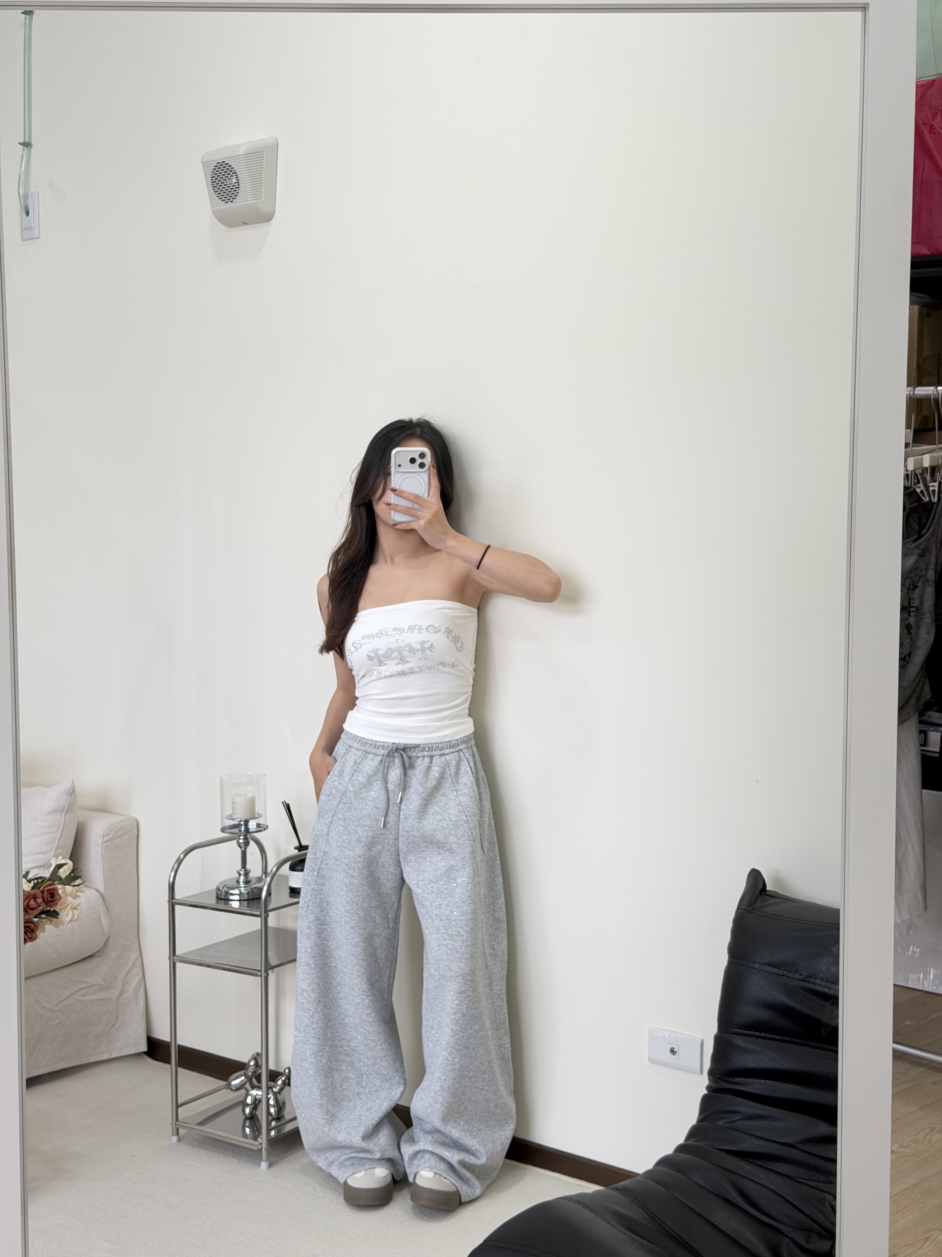 小碎鑽彎刀棉褲