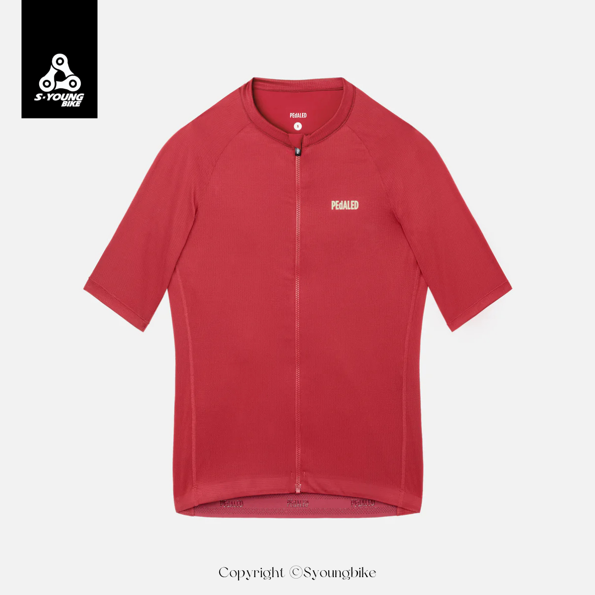 【PEdALED】W's Element Mesh Jersey 女短袖車衣 / Red