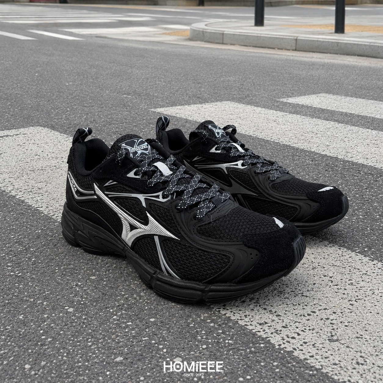 Mizuno Speed 10S 美津濃 復古 休閒 運動鞋 黑銀 灰銀 [D1GH2406]