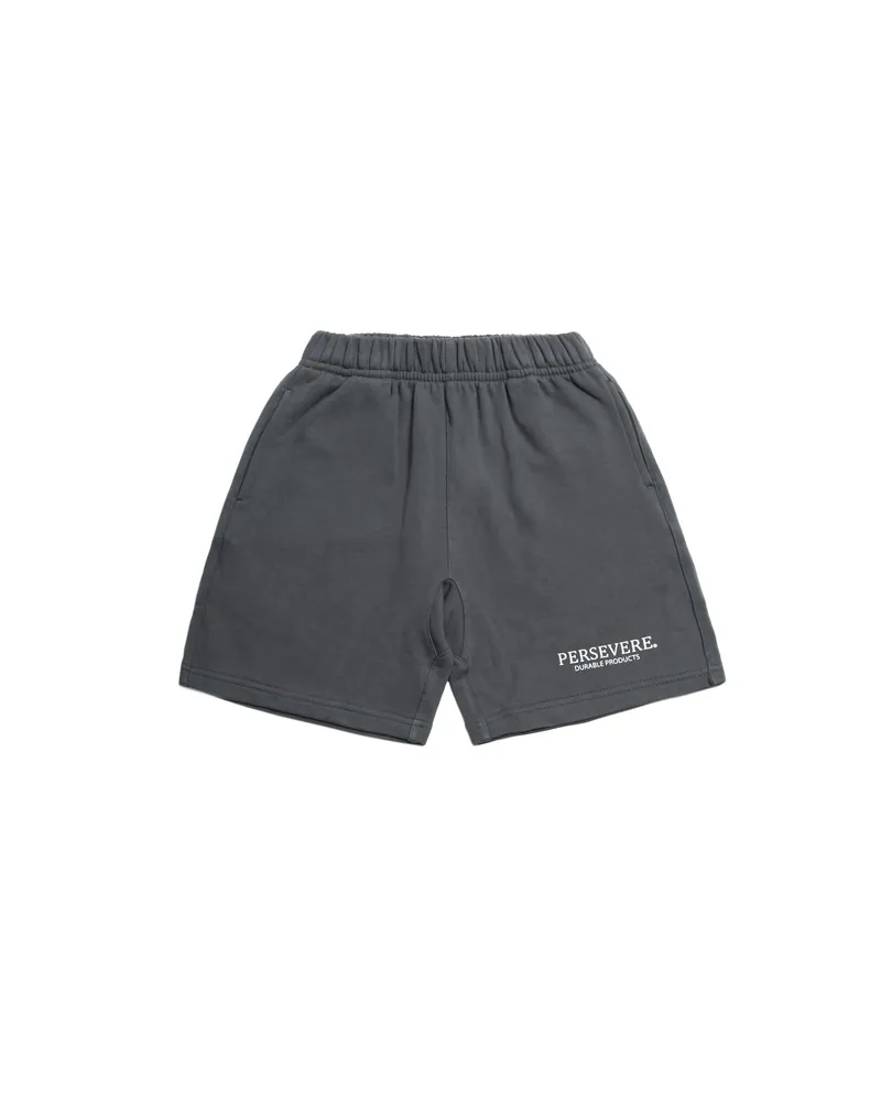 PERSEVERE KIDS' COTTON SHORTS - Dark Grey
