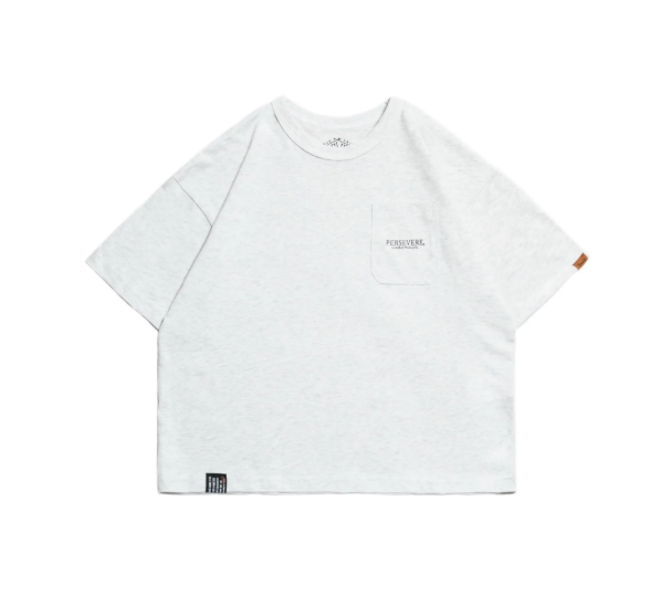 PERSEVERE KIDS' T-SHIRT SERIES (POCKET) - WHITE