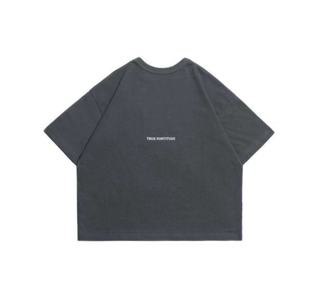 PERSEVERE KIDS' T-SHIRT SERIES (POCKET) - DARK GREY