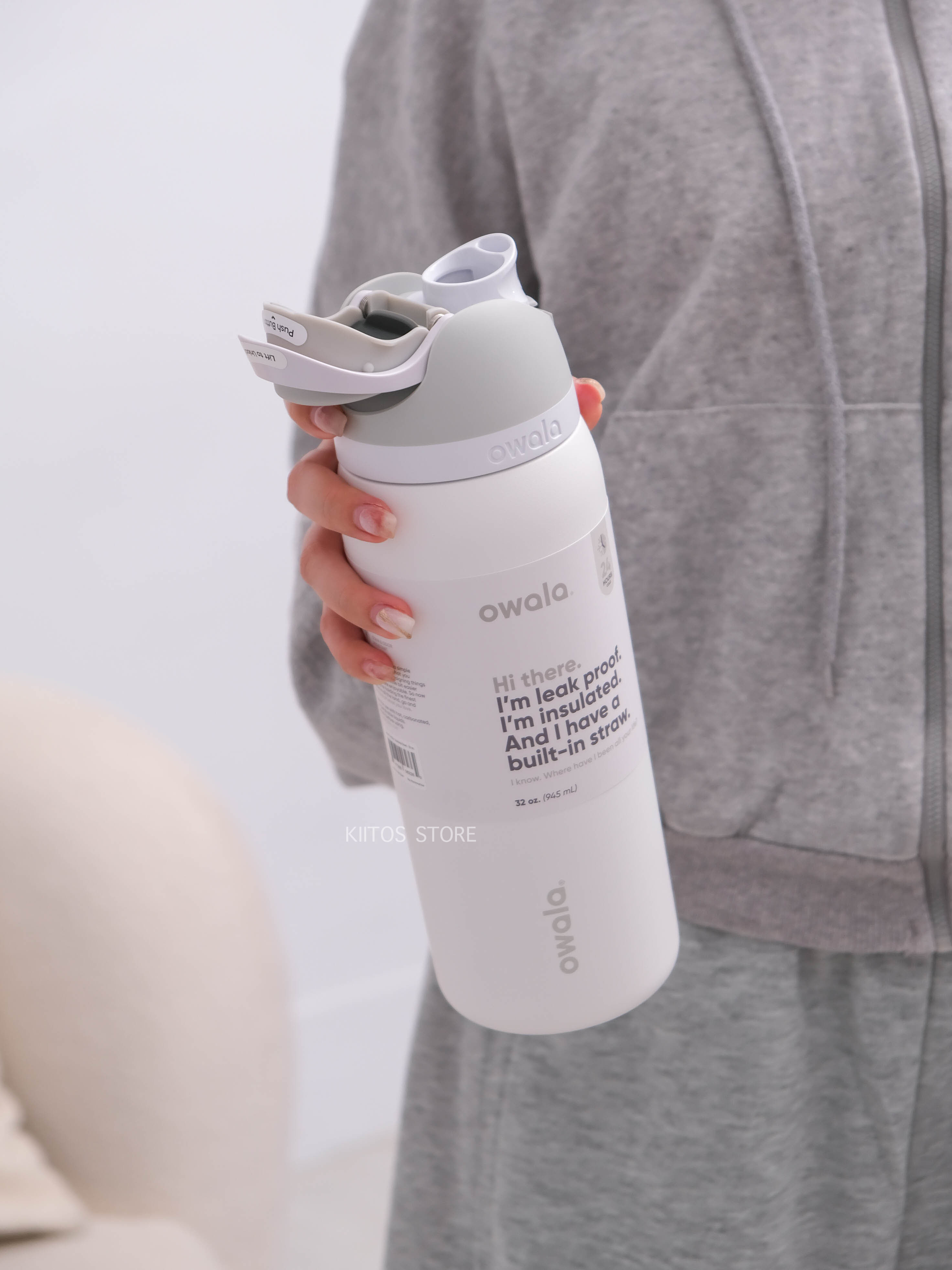 【現貨/預購】美國 Owala Freesip 不鏽鋼 保溫杯 945ml 吸管運動水壺 保冰/保溫 32oz 多色可選
