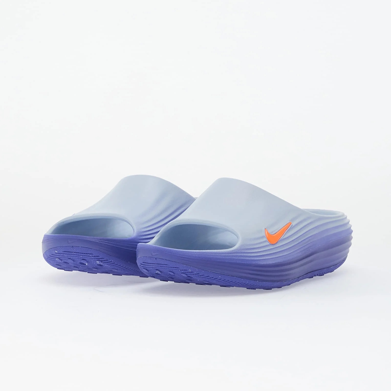 【逢甲 FUZZY】Nike ReactX Rejuven8 "Hydrogen Blue" 防水拖 藍橘 HV4479-405