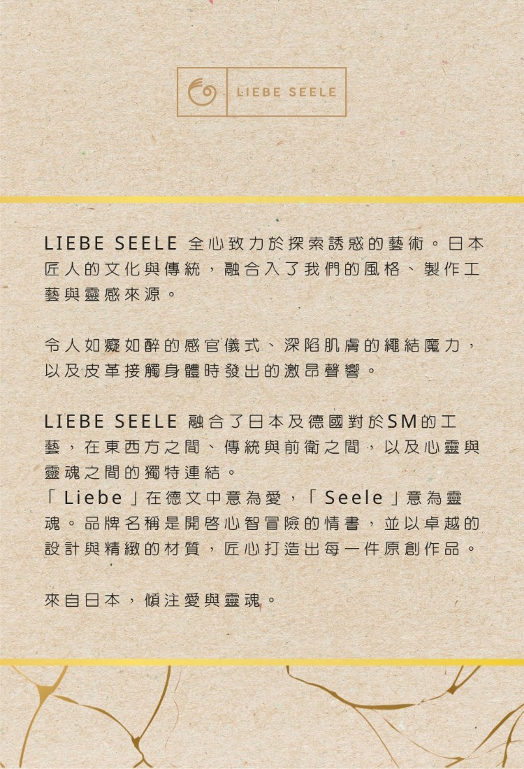 Liebe Seele Vegan Fetish 柔韌皮革 曜黑頸手連銬 日本sm道具