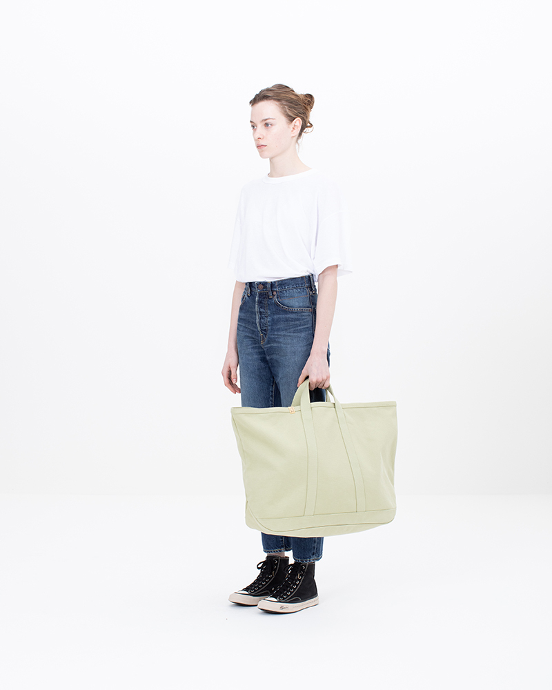 VISVIM 2026 S/S CANVAS RIME TOTE (L) - PRE ORDER ITEM (預訂中)