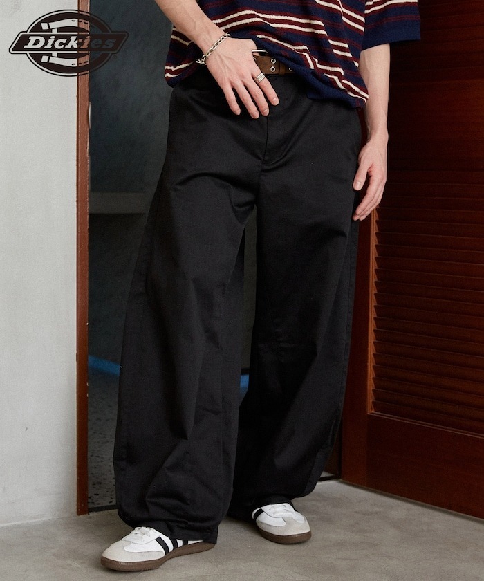 『代購+現貨商品』2026SS FREAK'S STORE PUBLUX X Dickies 別注 Exclusive Barrel Pants 聯名 彎刀 括腿褲 工作褲 長褲 現貨 3149185900041