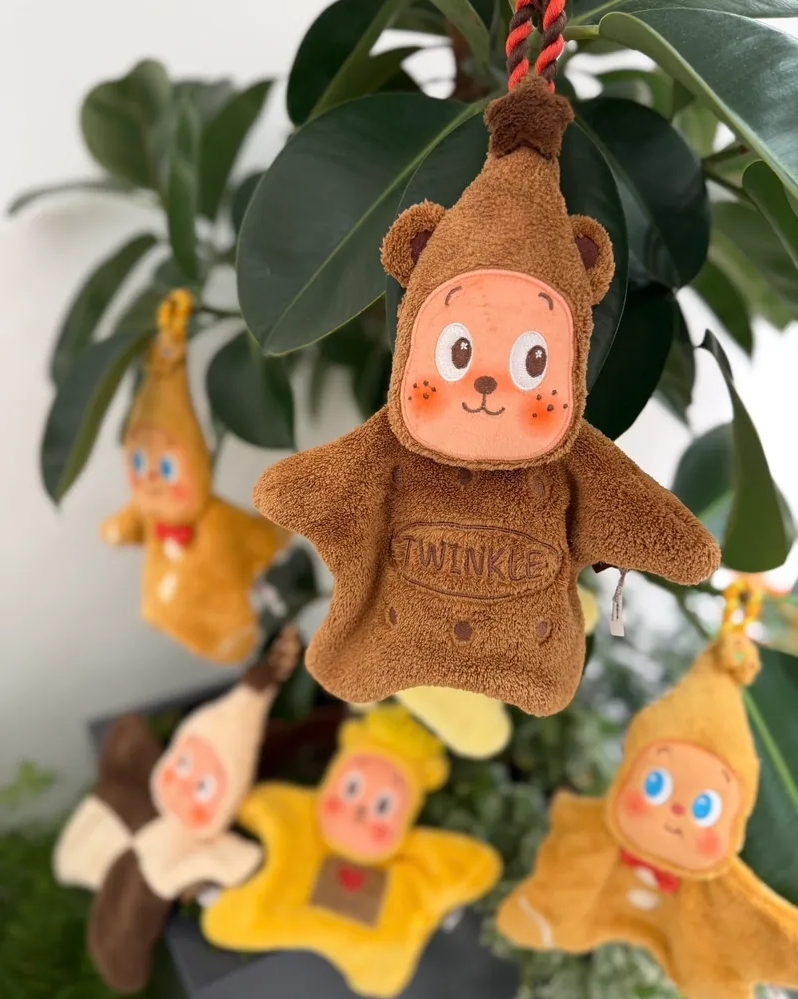 正版授權 POPMART 泡泡瑪特 星星人 擦手巾 歡迎來到月球表面系列