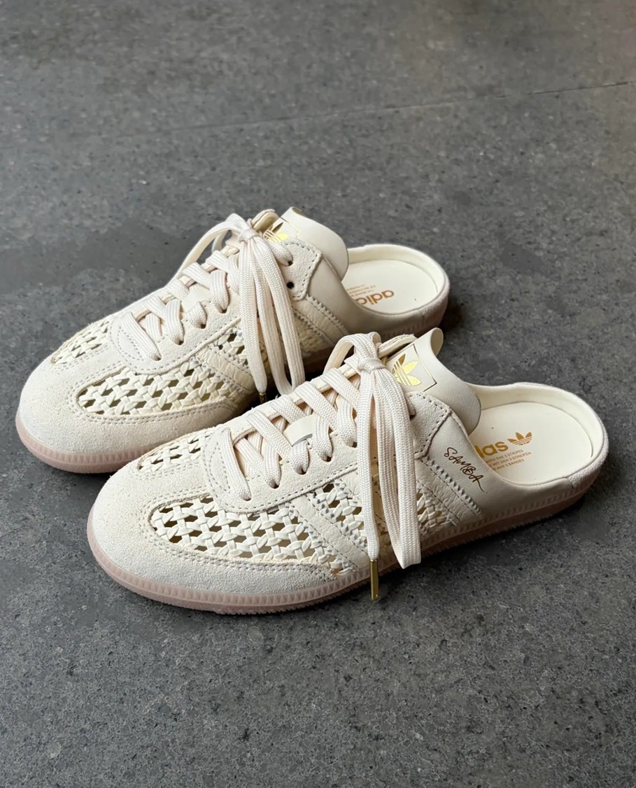 [預訂] Adidas Samba Mule | Cream White