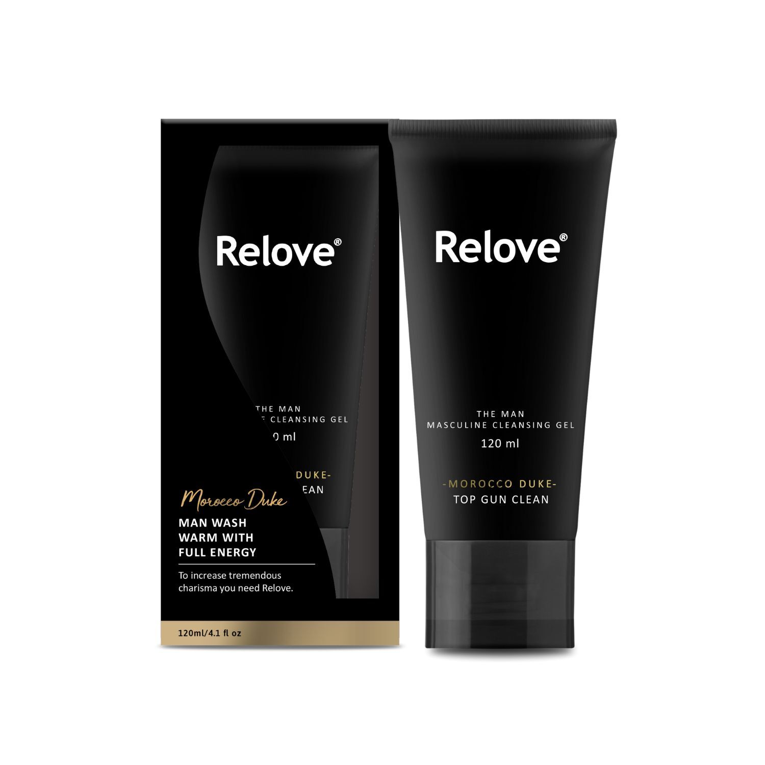 RELOVE 男性專用私密潔淨凝露  #摩洛哥公爵【2款款式】