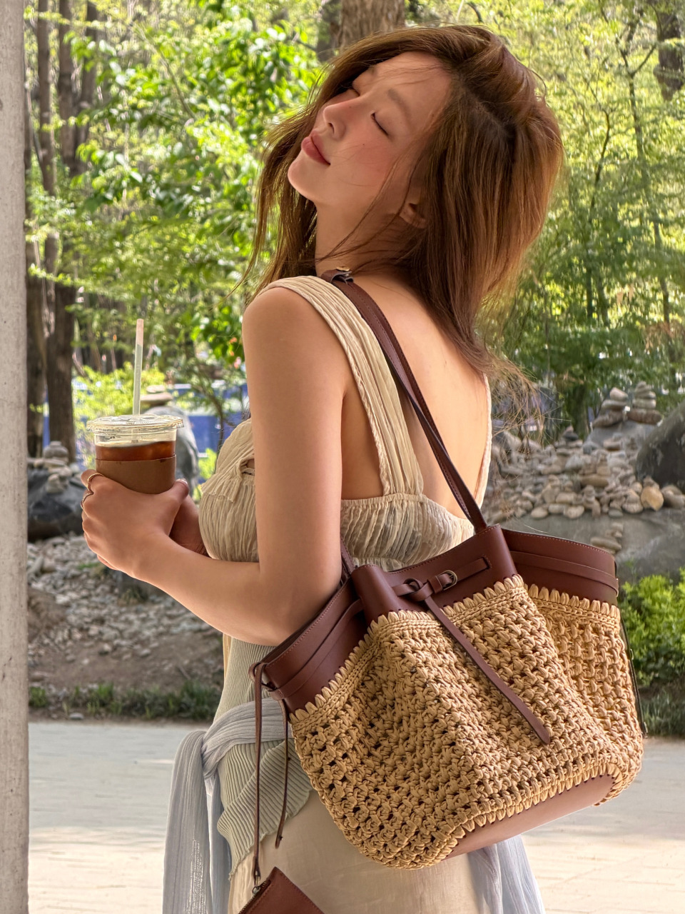 FOLNUA ANTHOS BAG BROWN
