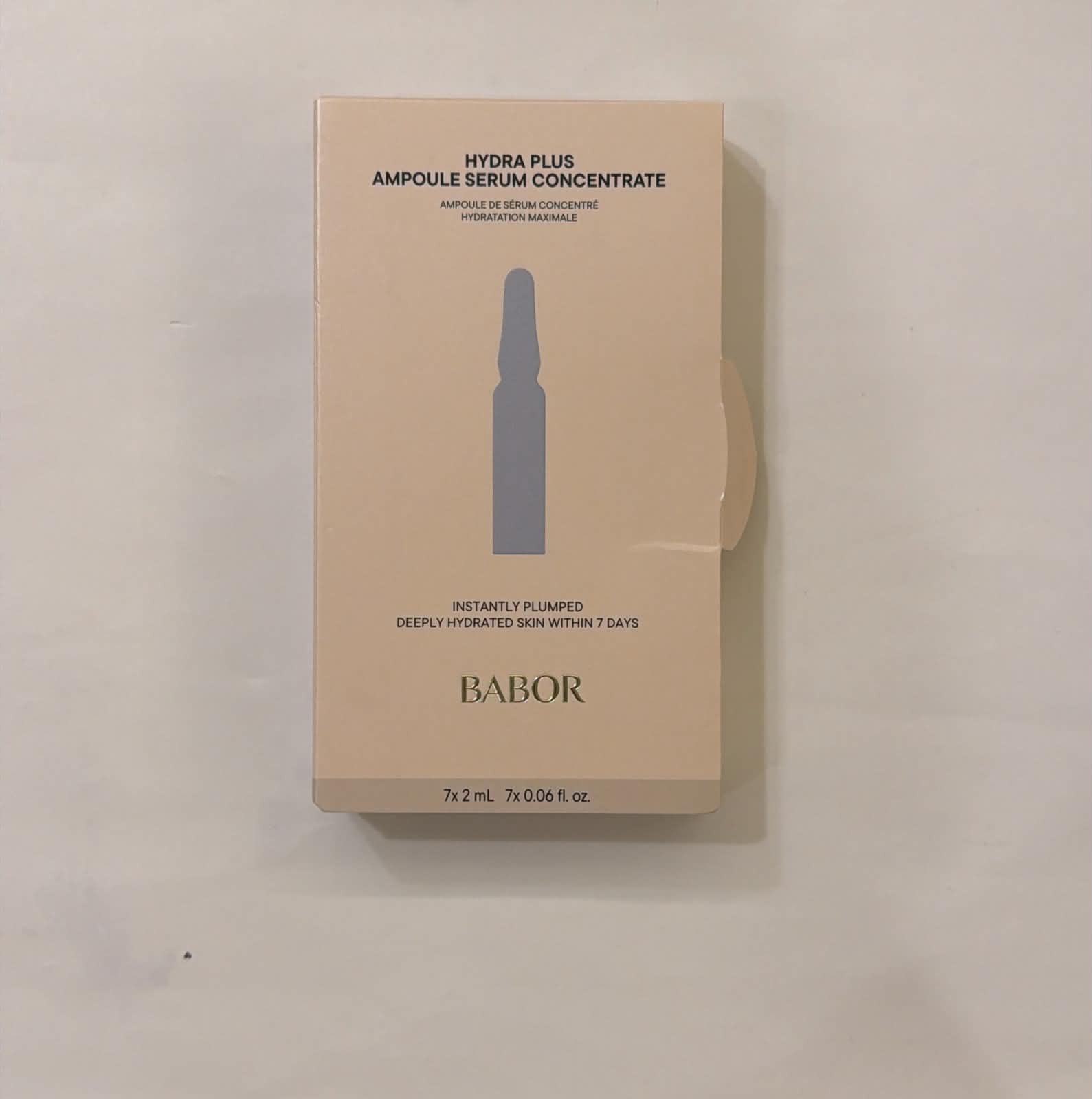 BF69-Babor Hydra plus 安瓶 2ml x7支 $118