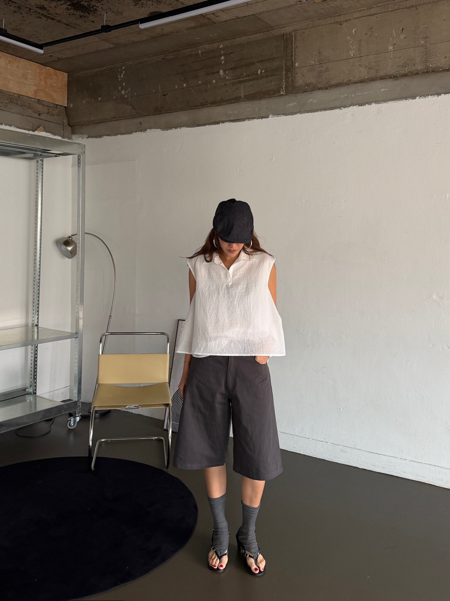 Double layered polo vest
