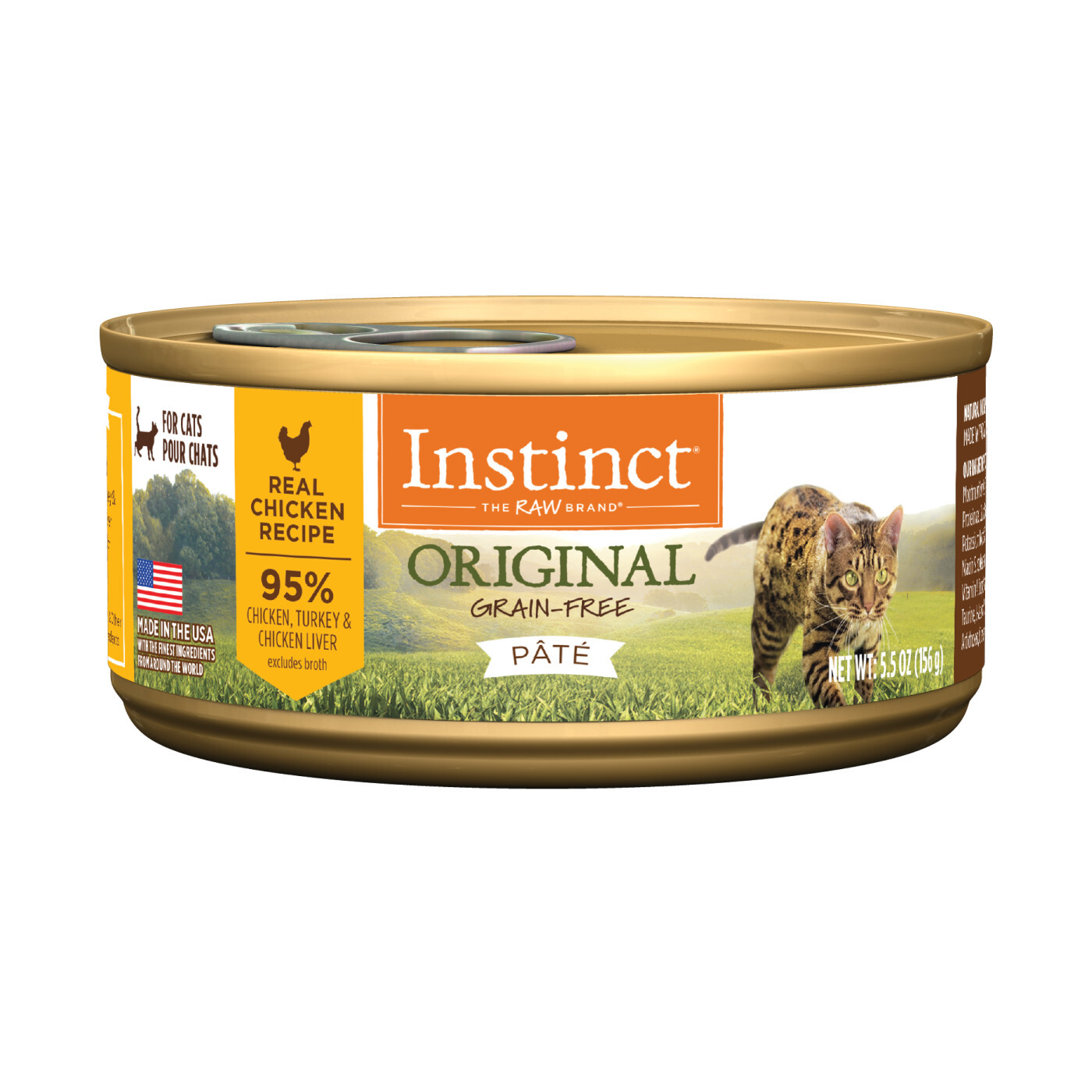 Instinct 無穀物貓主食罐| 雞肉| 3oz