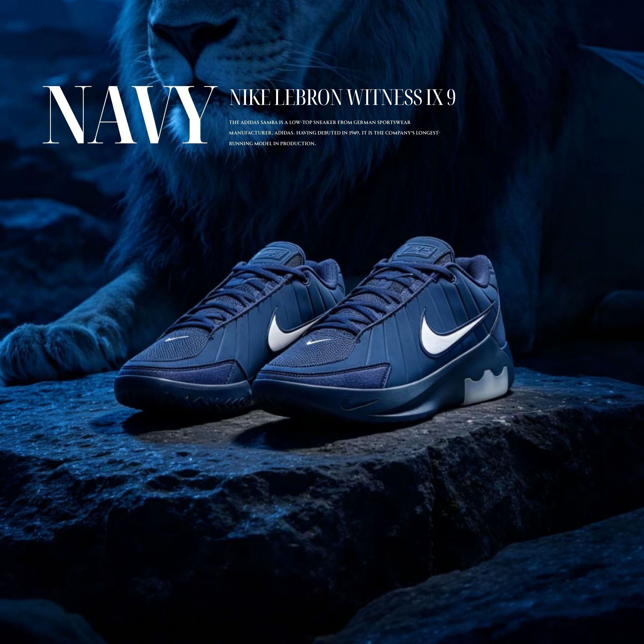 NICEDAY 代購 Nike Lebron Witness 9EP 海軍藍 白 籃球鞋 II7521-400