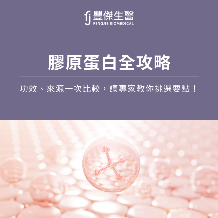 膠原蛋白全攻略:功效、來源一次比較,讓專家教你挑選要點!