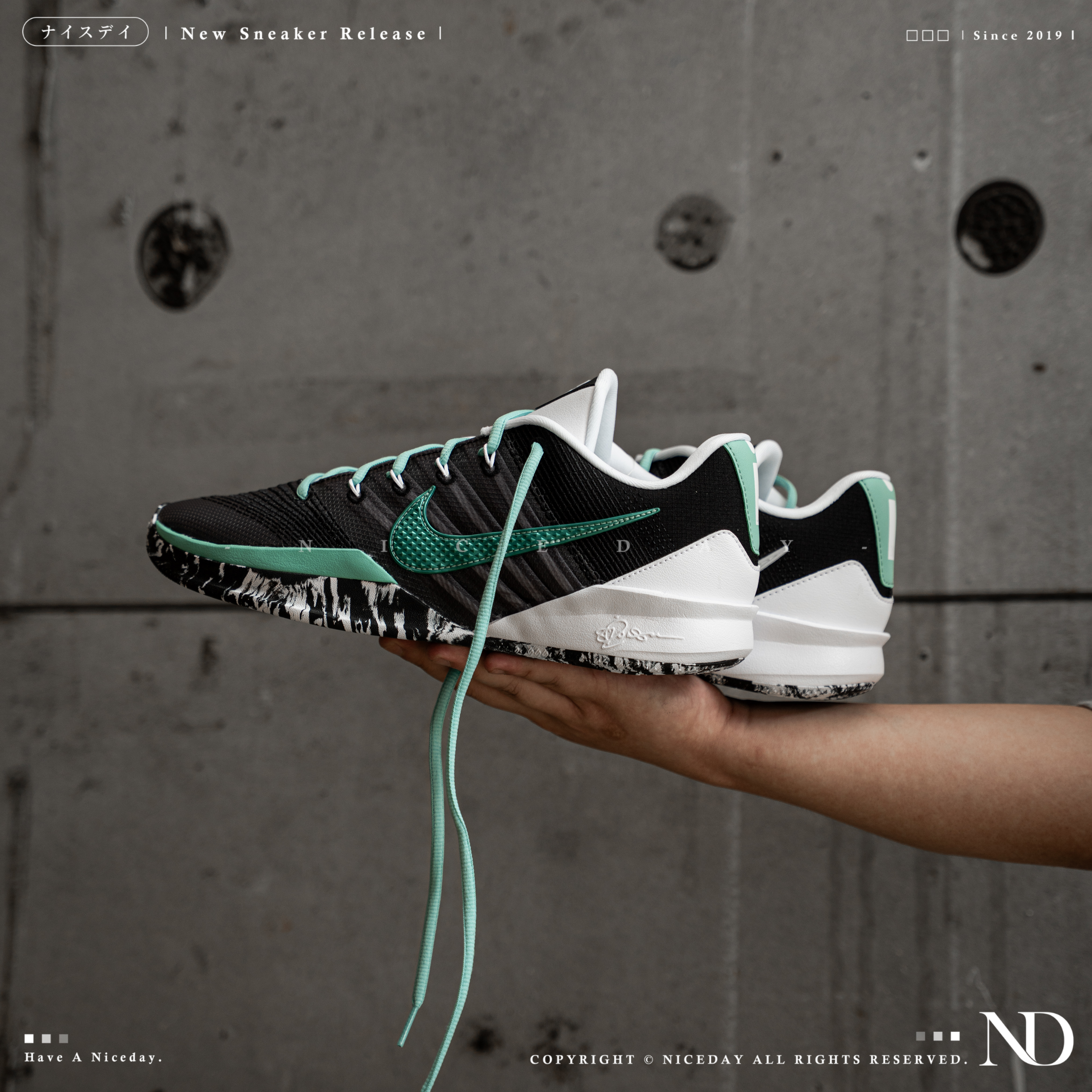 NICEDAY 現貨 Nike Sabrina 3 黑 綠 籃球鞋 HF2882-303