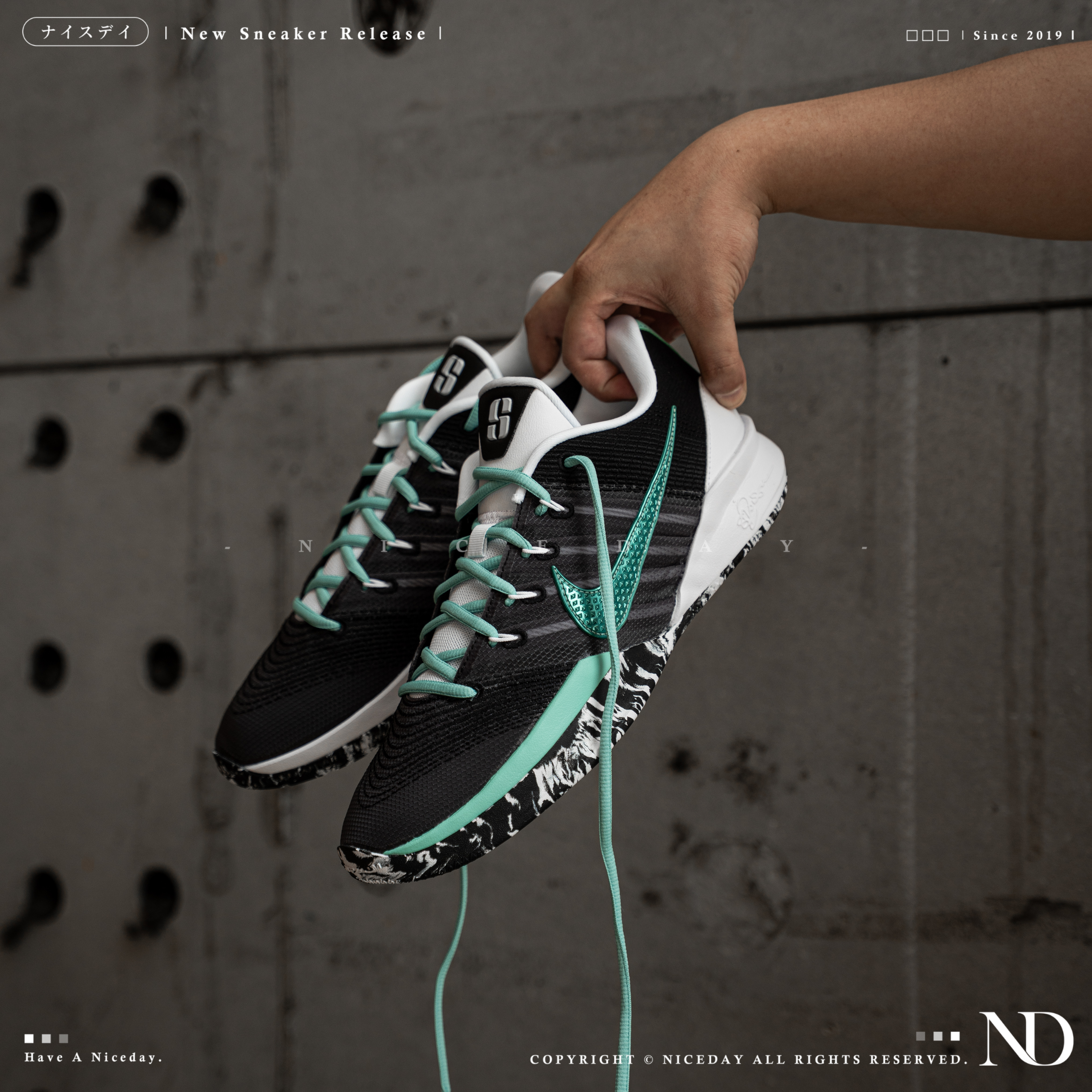 NICEDAY 現貨 Nike Sabrina 3 黑 綠 籃球鞋 HF2882-303