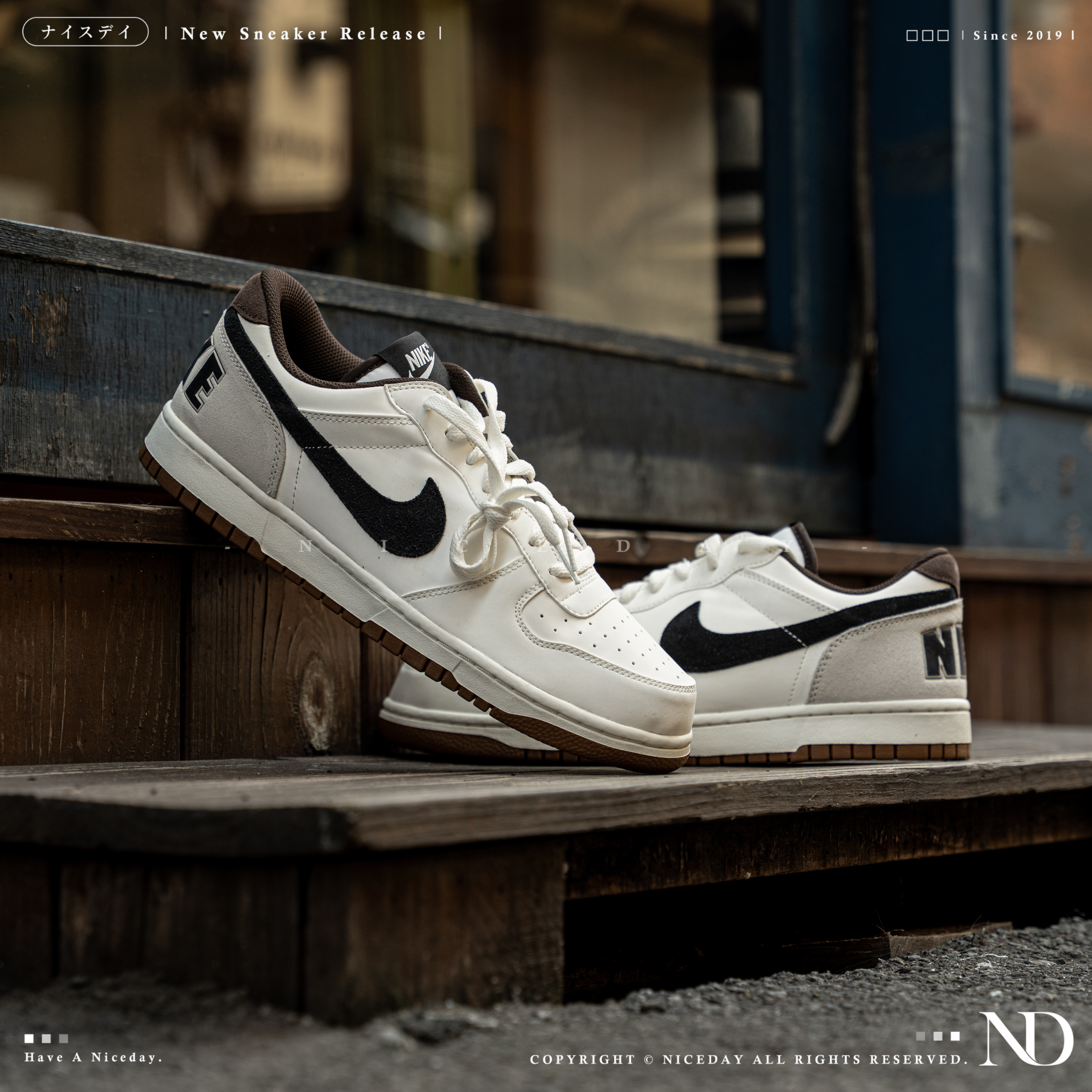 NICEDAY 現貨 Nike Dunk 黑 白 平底 百搭 854166-101