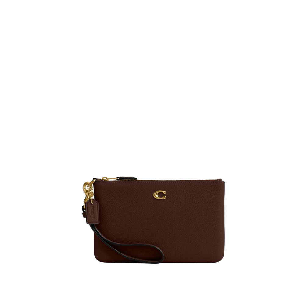 【Coach】Essential Small Wristlet  深咖