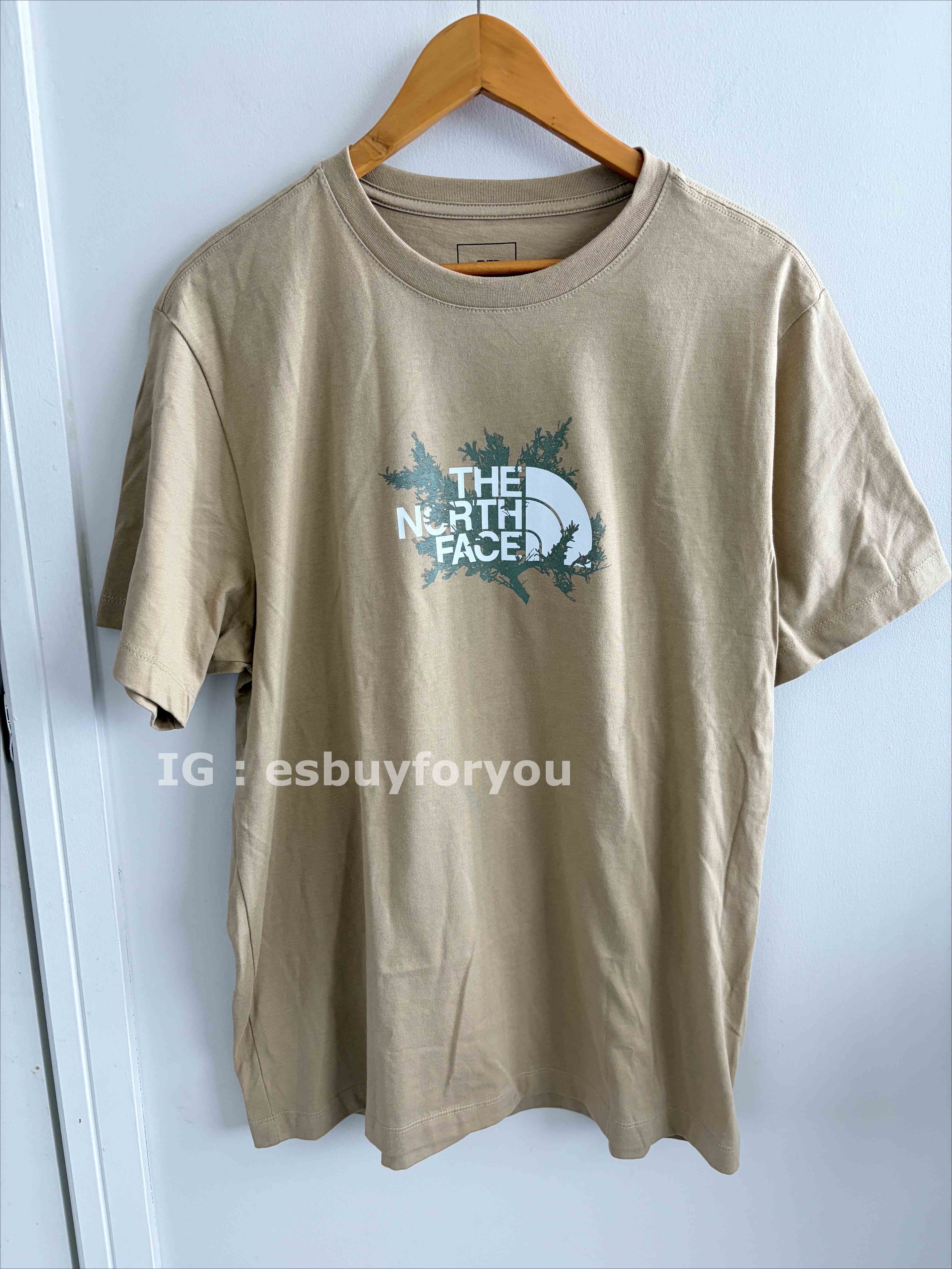 THE NORTH FACE 男大人 造型半山LOGO 短TEE (前大後小)