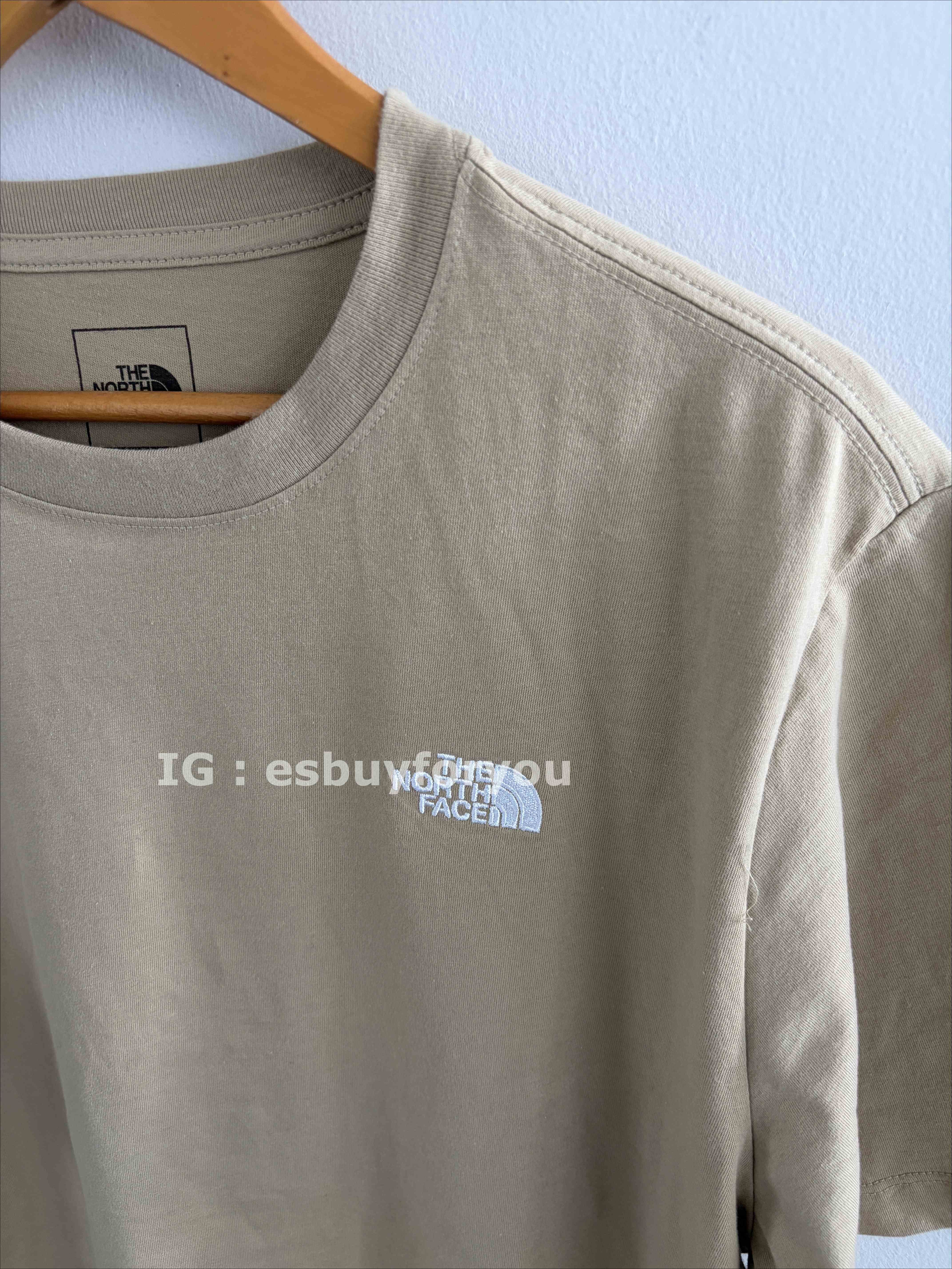 THE NORTH FACE 男大人 刺繡小標 經典款 短TEE