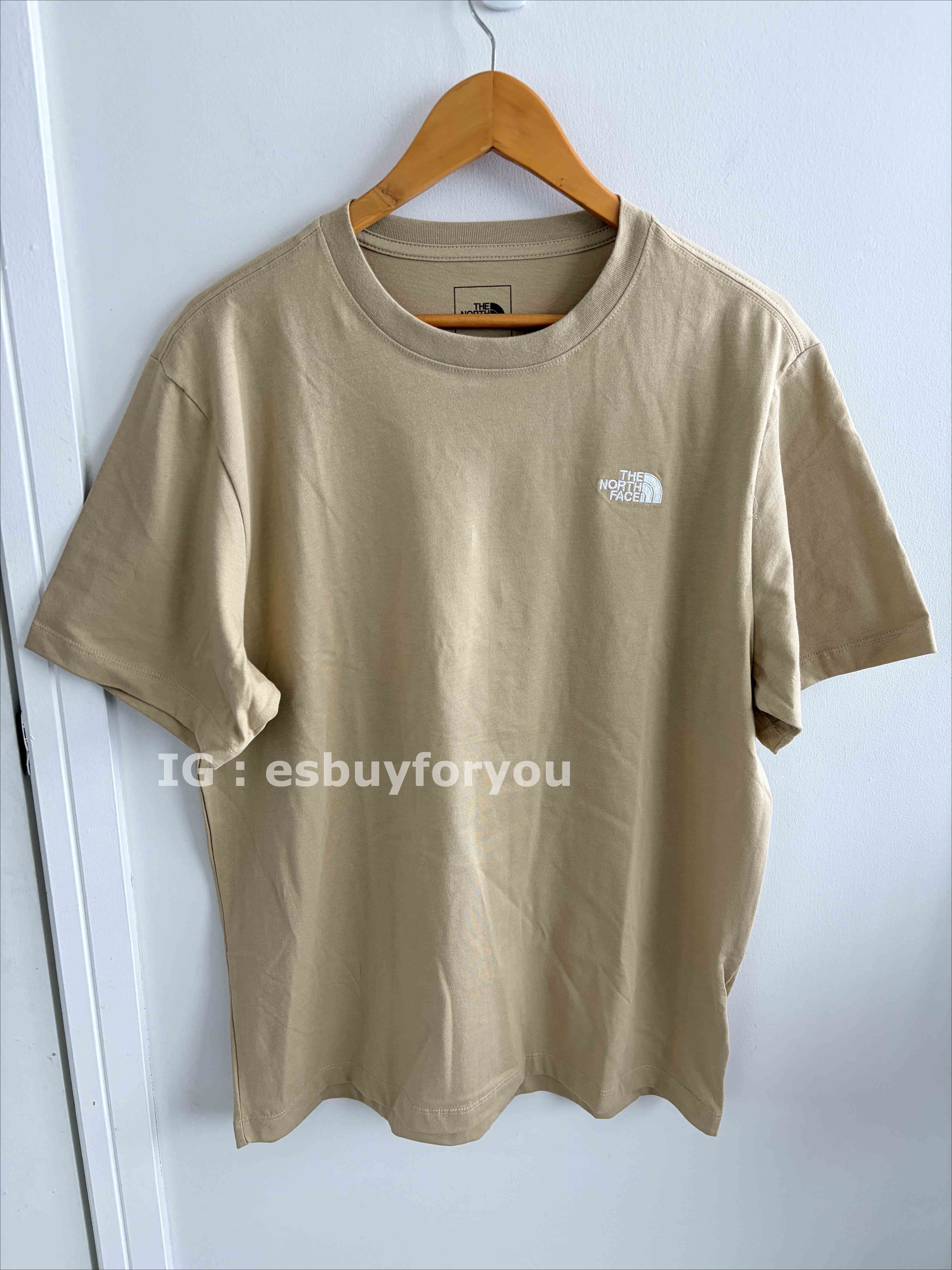THE NORTH FACE 男大人 刺繡小標 經典款 短TEE