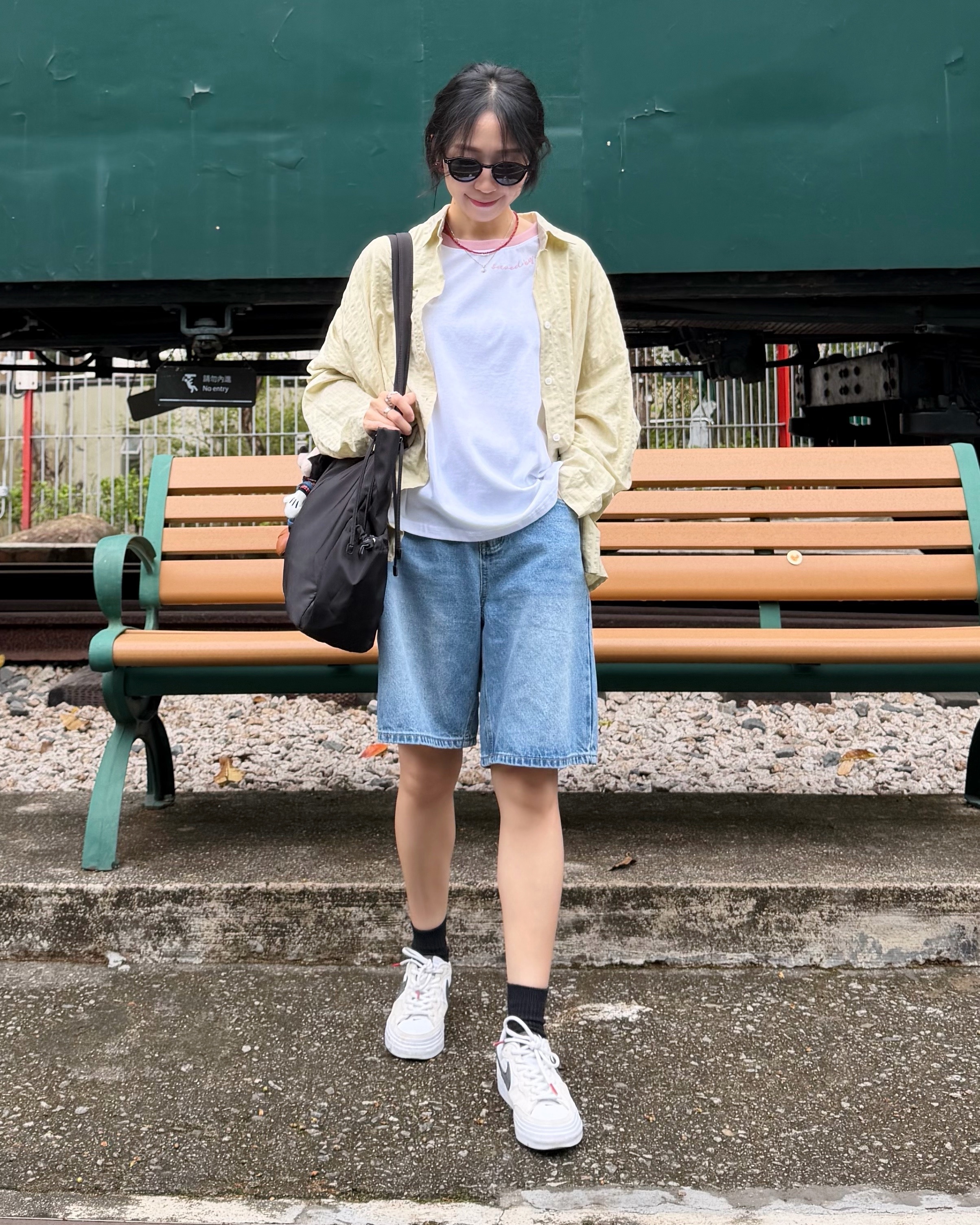 5月新品♥洗水休閑五分褲
