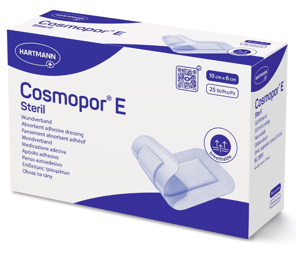 Hartmann Cosmopor® E Sterile Dressing (10cm x 6cm) 25pcs