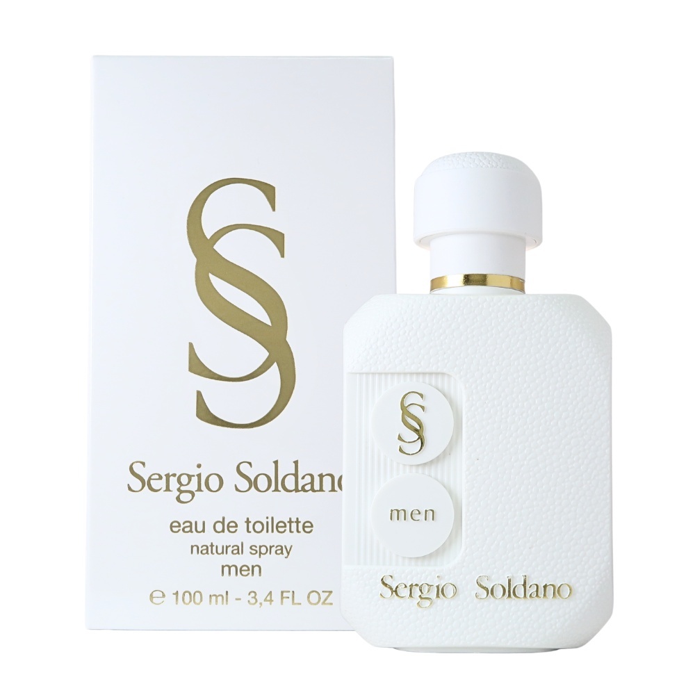 Sergio Soldano white 白色男性淡香水 EDT 100ml