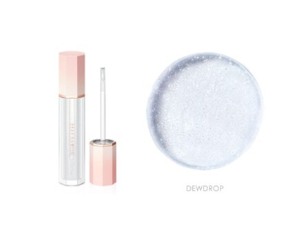 0513DH07-KOREATRIP-COSMET-DEAR DAHLIA BLOOMING EDITION GLASS SHINE LIP TOPPER 花漾限定玻璃光唇蜜 - [DEWDROP 晨露微光] 5.5ml (A7)
