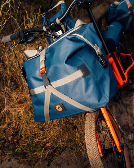 Brompton Rolltop防水包 大 海軍藍