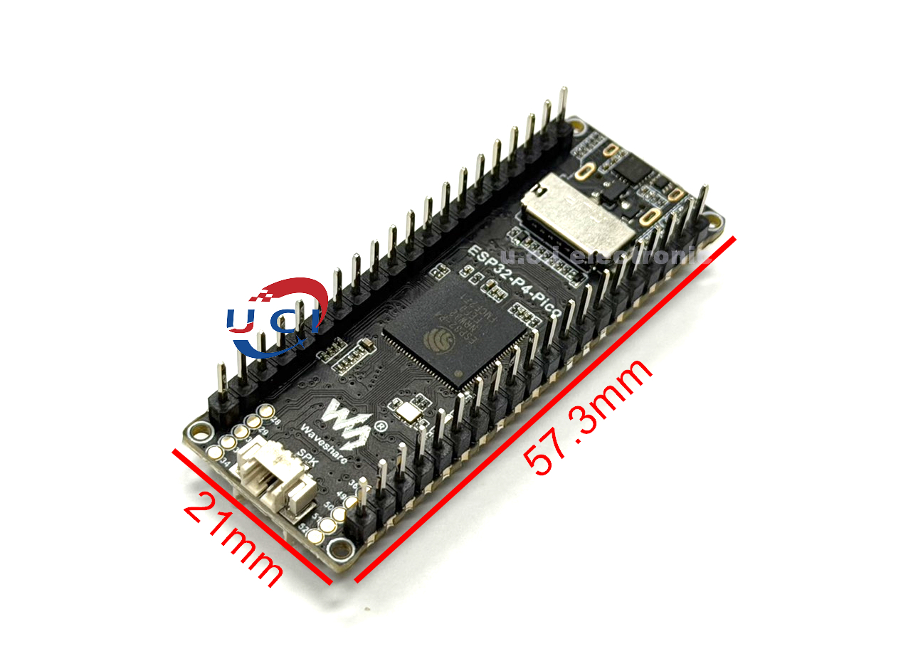 【UCI電子】(7-4)微雪 ESP32 P4開發板 人機交互DSI顯示CSI攝像頭介面音訊採集GPIO