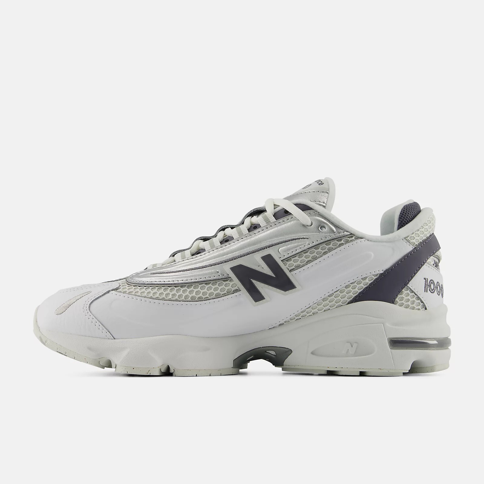 男女鞋 NEW BALANCE 1000 白銀灰 復古 緩震 網眼 運動 休閒鞋【U10008R2】NB1000