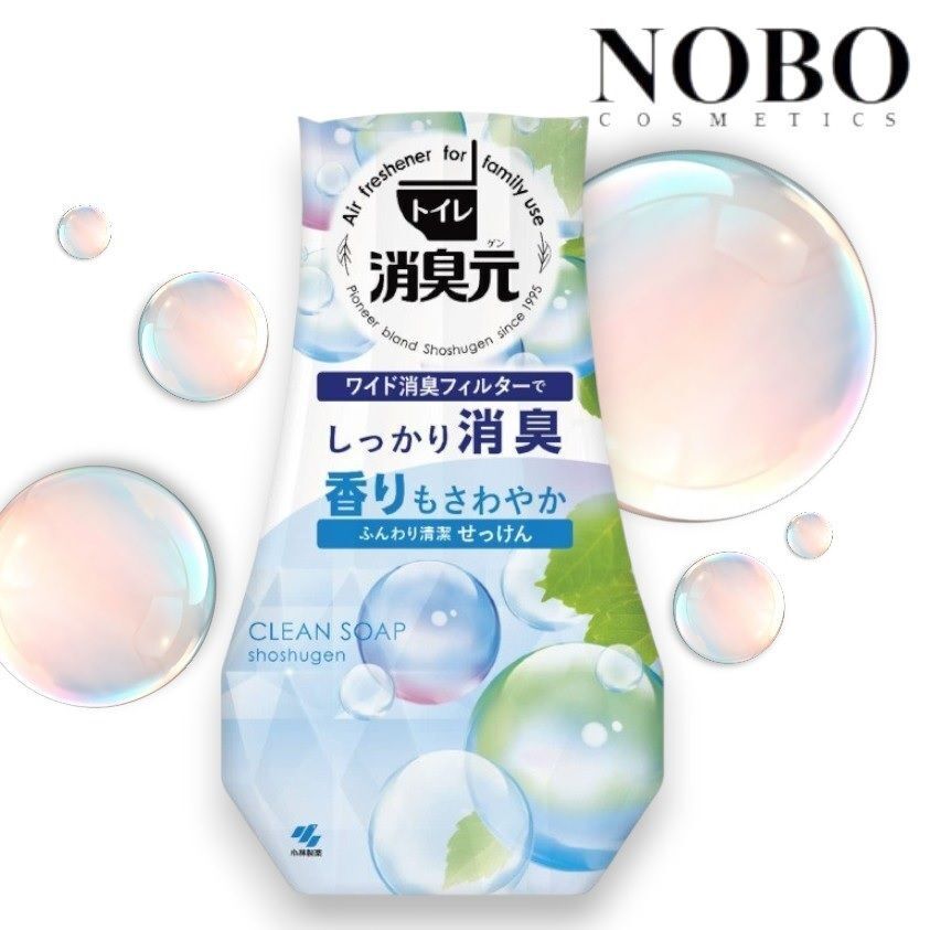 室內/廁所 除臭香薰座 #Clean Soap [清爽皂香] 400ml (平行進口)