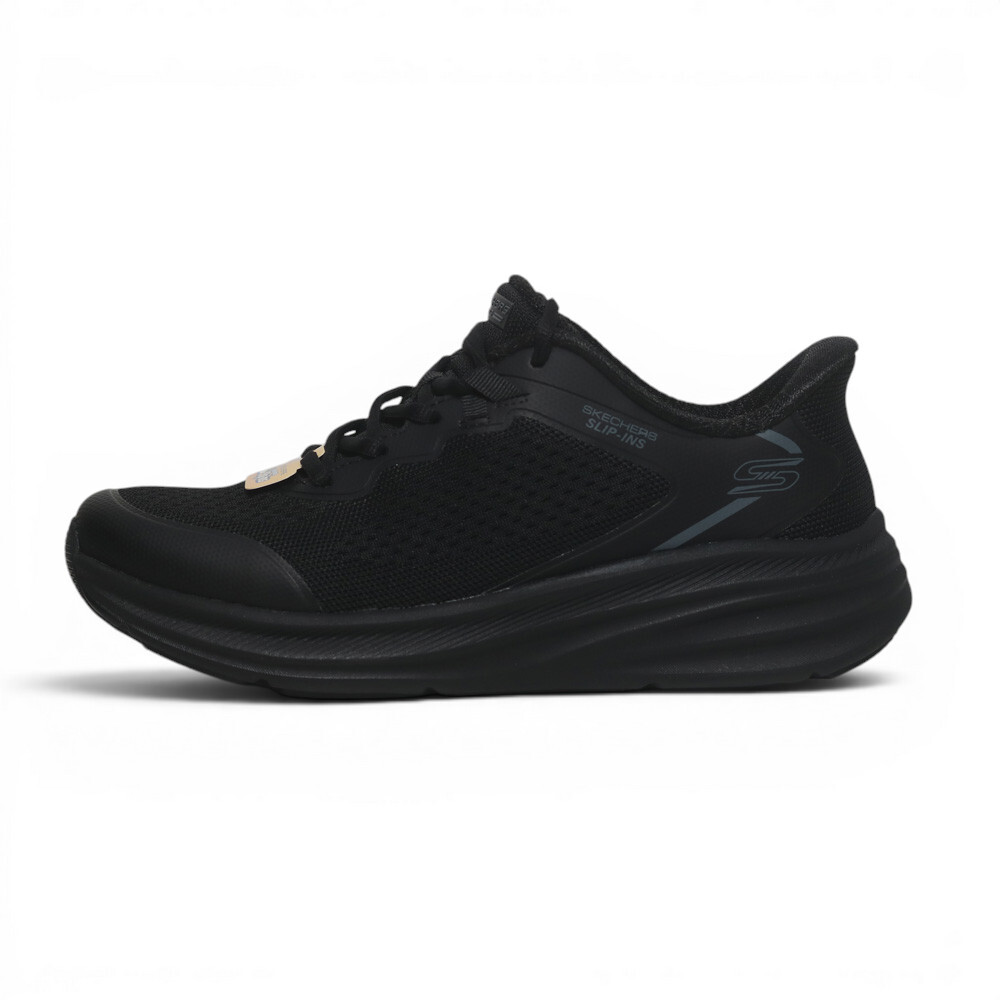 SKECHERS 休閒鞋 BOBS SKILLZ 全黑 瞬穿 運動鞋 女 117756BBK