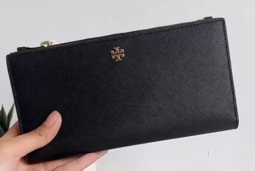 【預購】Tory Burch H051313 黑色長款銀包