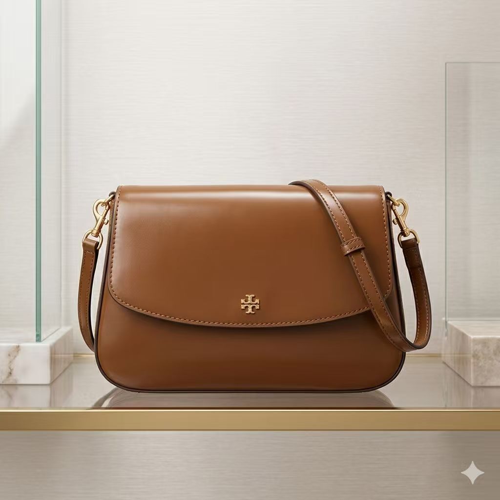 【預購】Tory Burch H051317 啡色Emerson單肩包