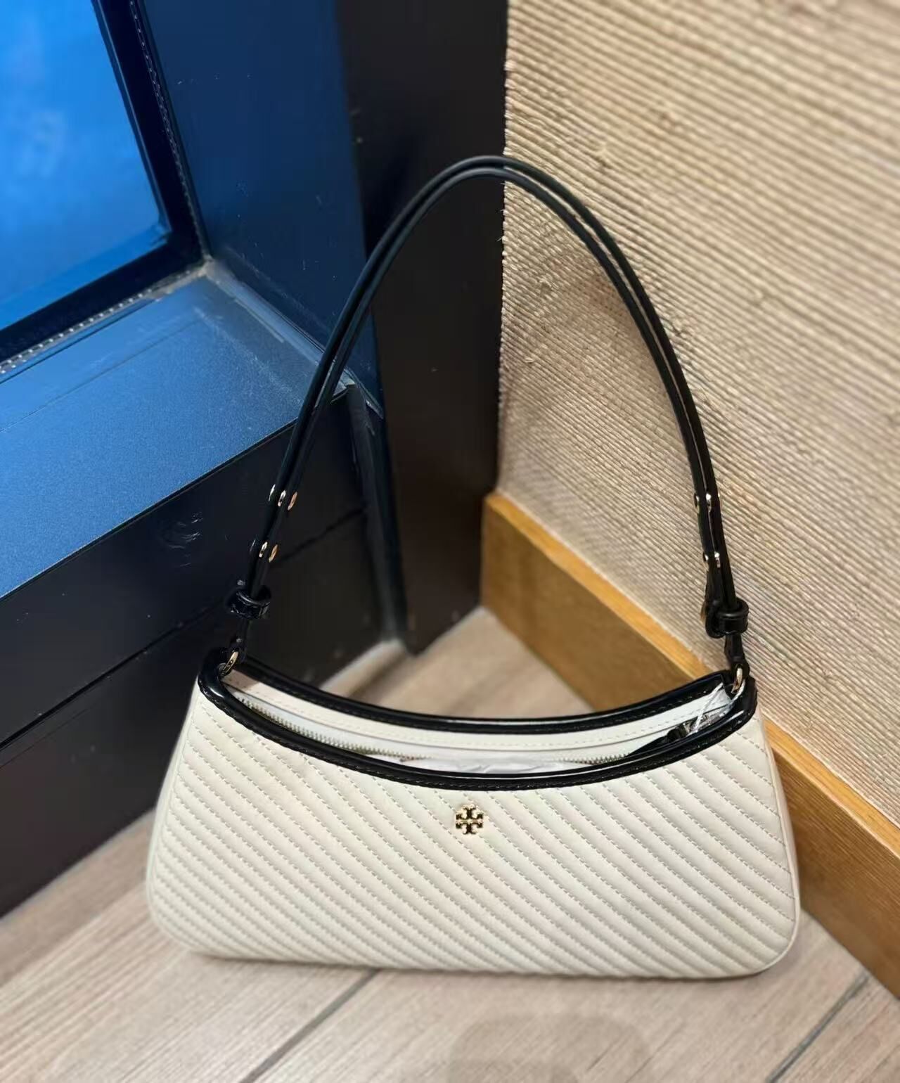 【預購】Tory Burch H051319 白色Emerson 單肩包
