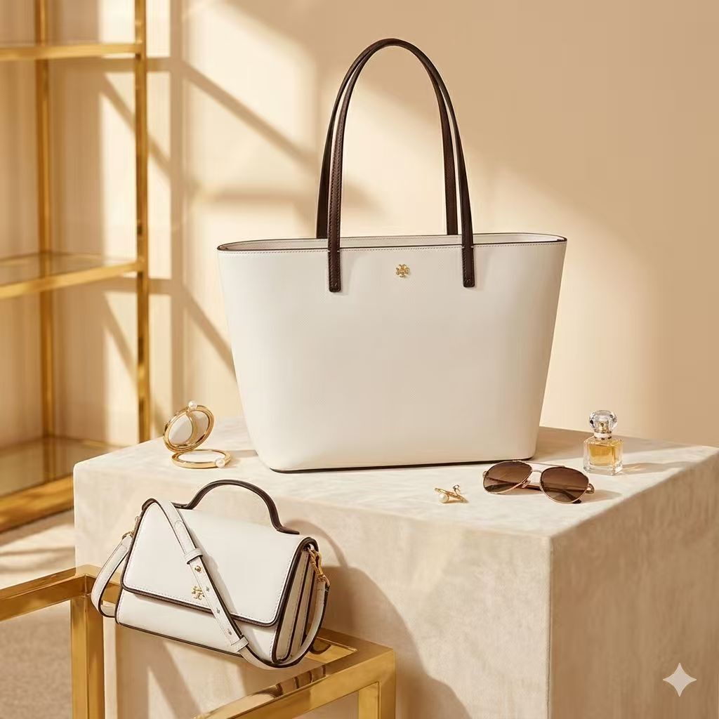 【預購】Tory Burch H051320 白色托特包