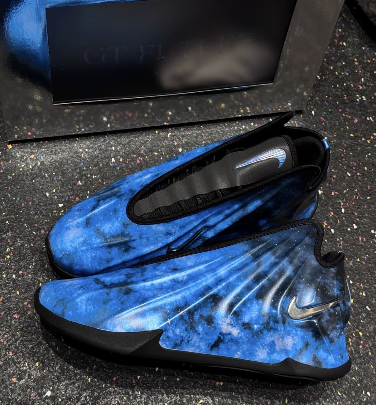 男鞋 NIKE G.T. FUTURE CHBL EP 'Aurora Blue' 極光藍黑 星空 銀河 氣墊 支撐 實戰 籃球鞋【IH1109-400】