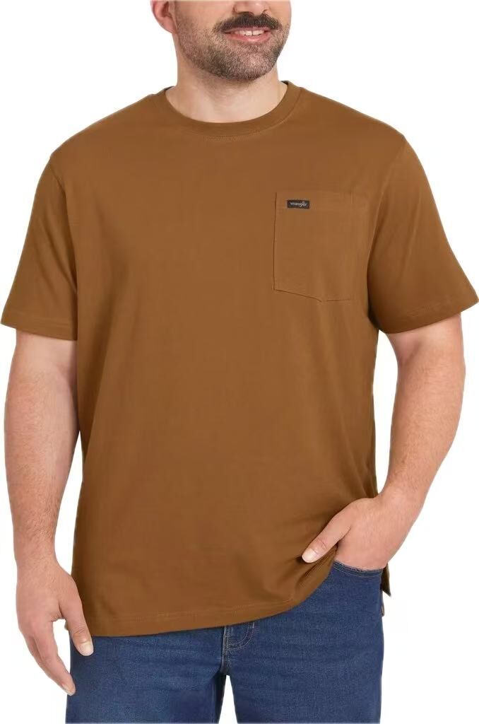 【預購】Wrangler H051327 男士口袋 T 恤