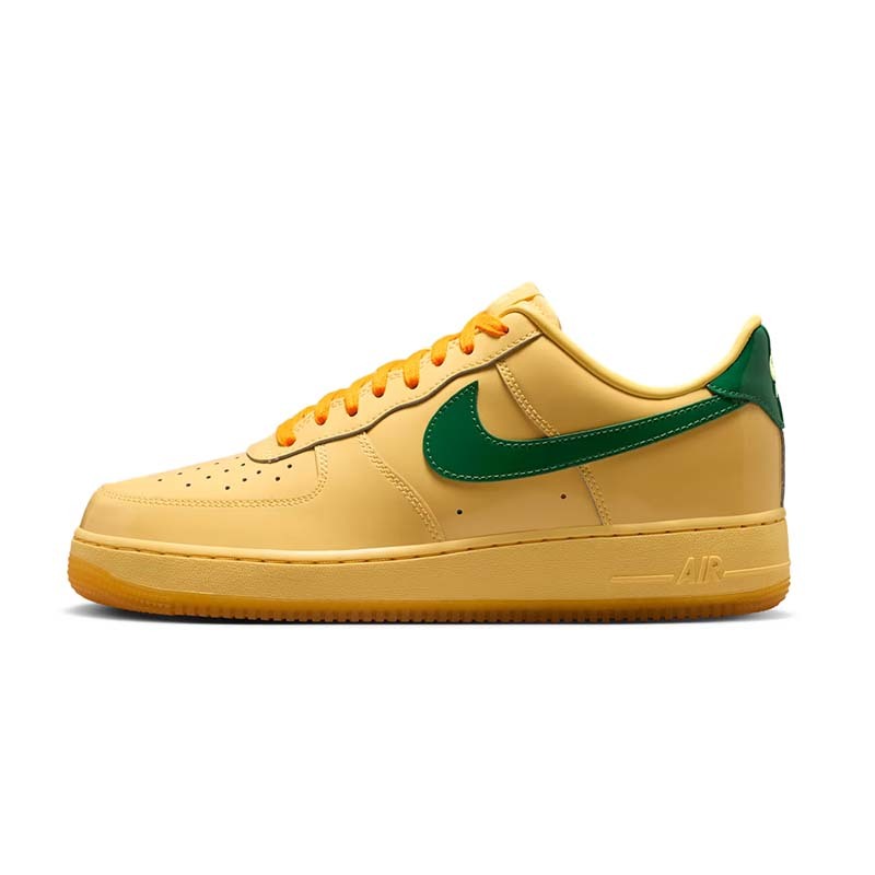 Nike Air Force 1 Low "Topaz Gold" 漆皮 黃色 休閒鞋 男鞋 IO4489-700 [台灣現貨]
